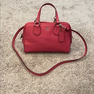 Small Pink Coach Satchel